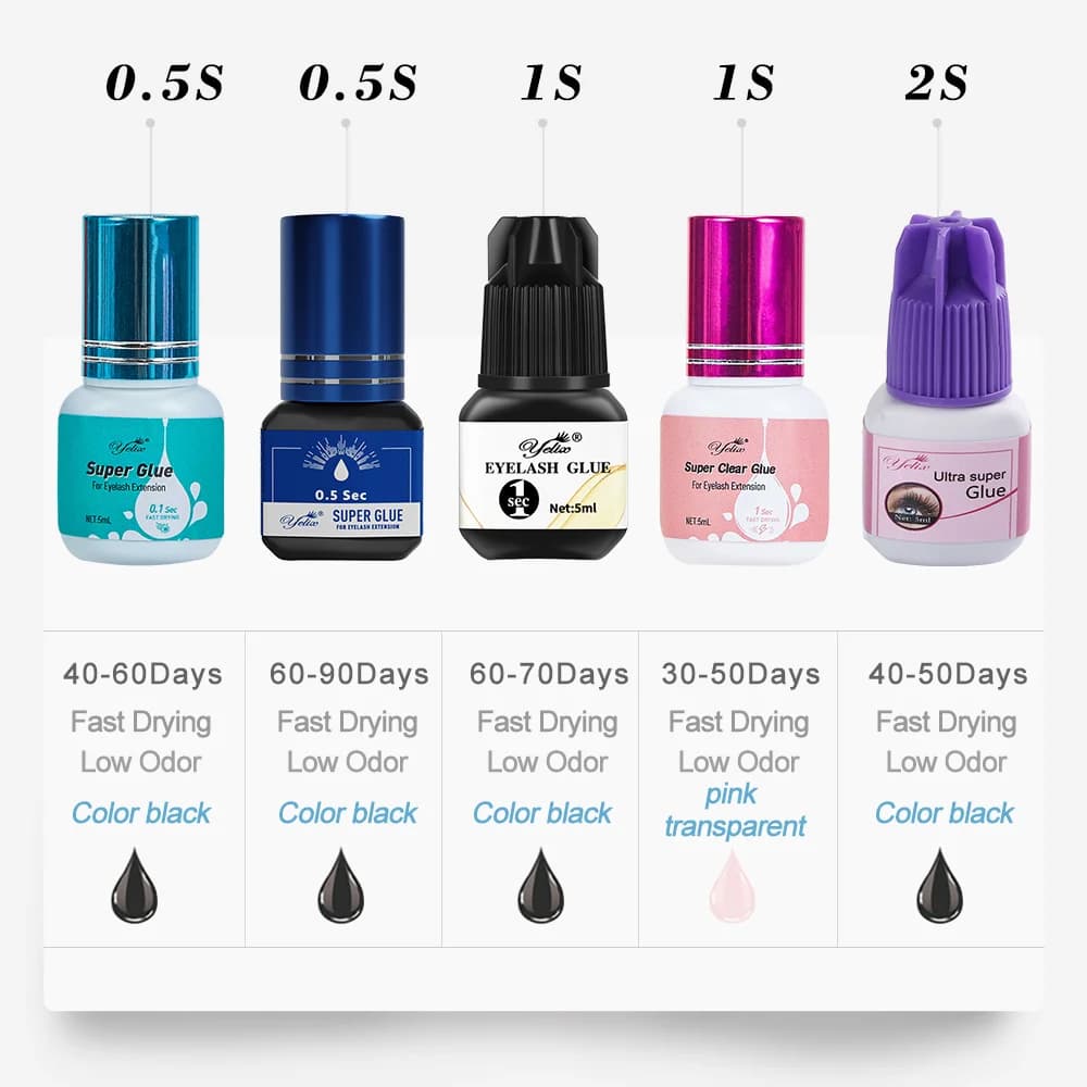 Profesjonell lim for vippeextension 5 ml 3-pakning