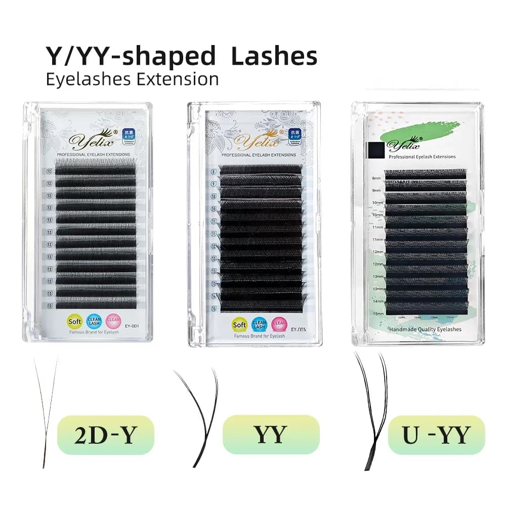 U-Shape YY-vippes, ferdige vifter med dobbeltspiss
