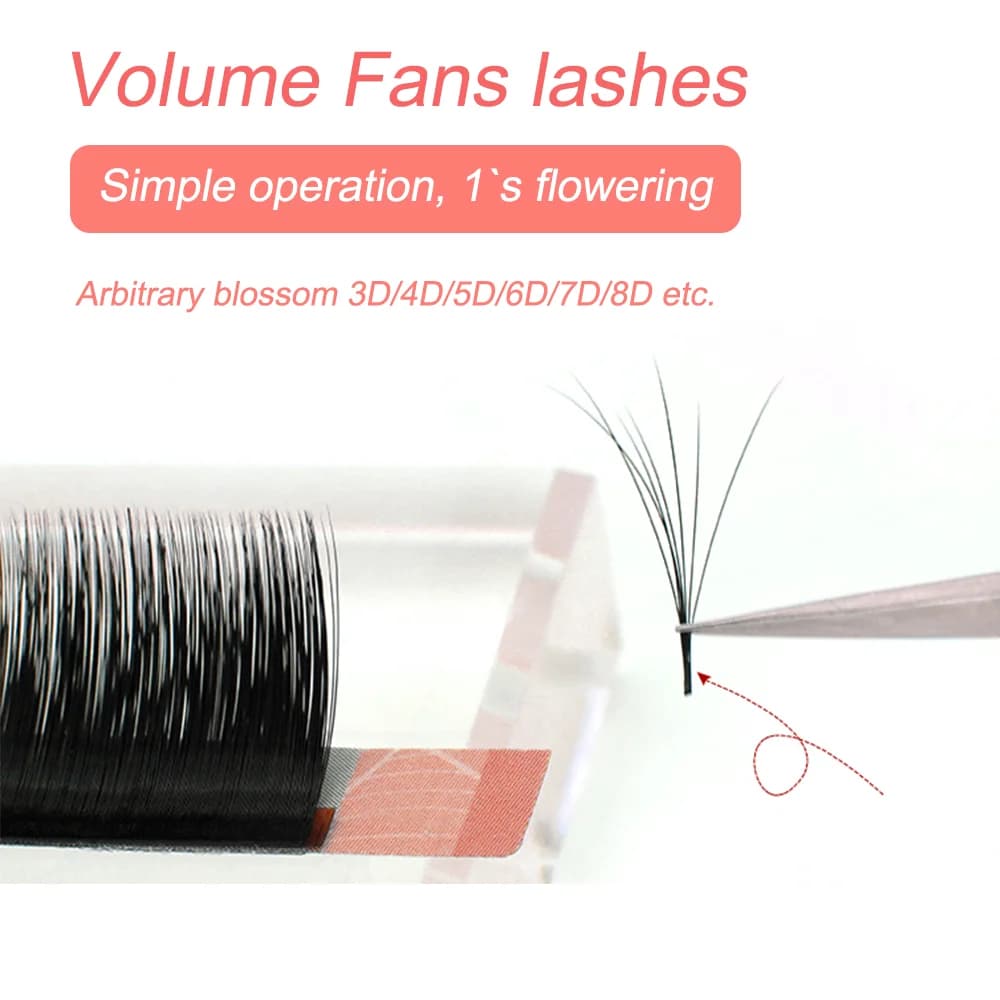 Auto Bloom Easy Fan Mega Volume Vippeextensions