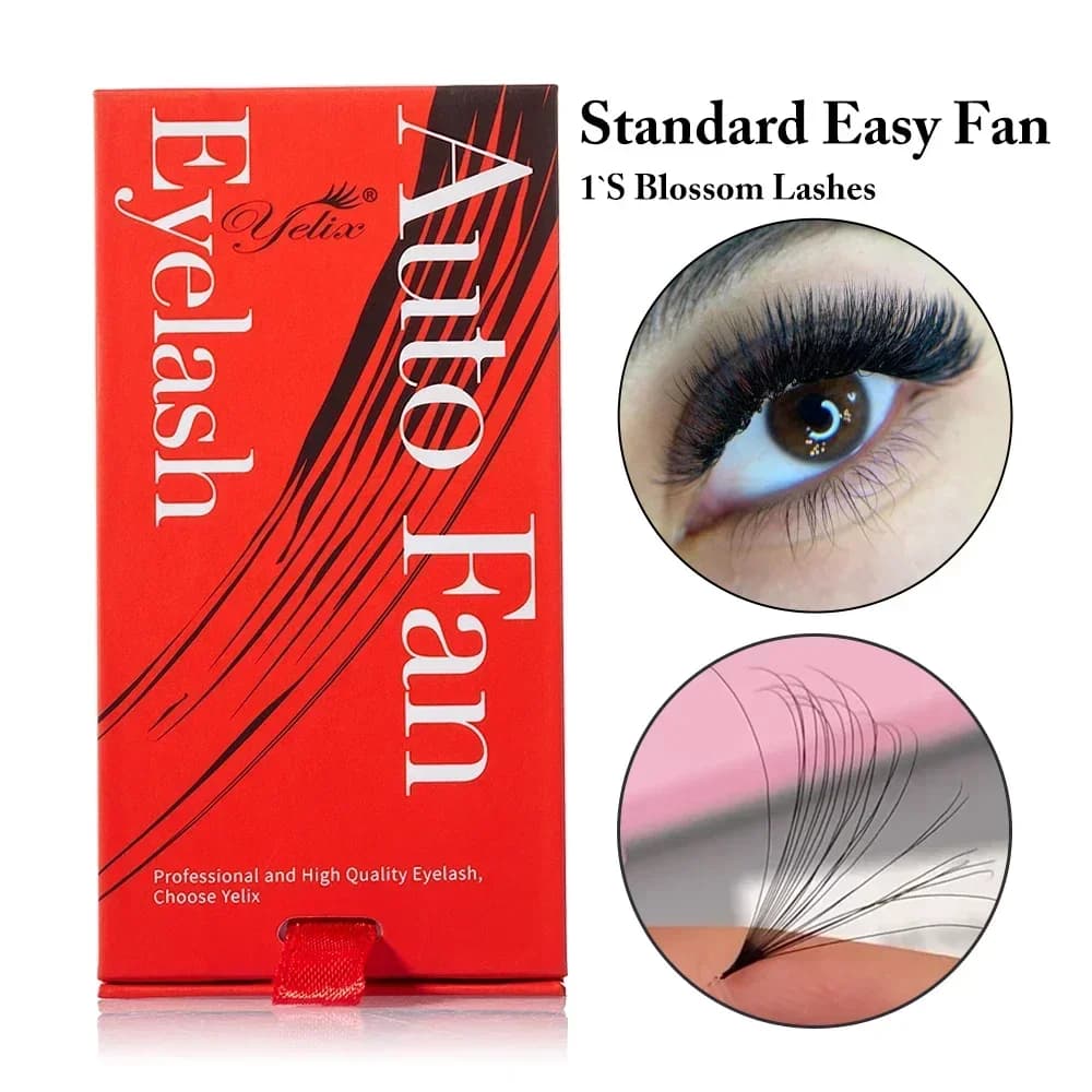 Super Matte Mega Volume D Krøll Easy Fan Vipper 8-15mm