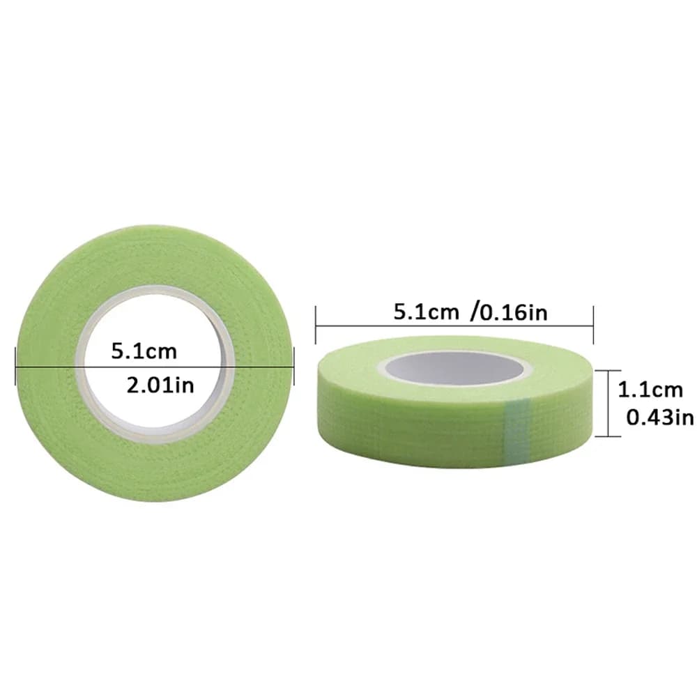 Micropore-teip for vippeextensioner og vippeheving