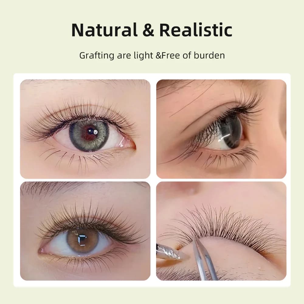Fox Y-form B/C Curl Ferdige Viftevipper Mix 8-13mm