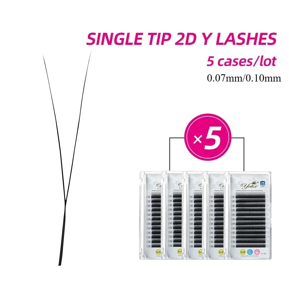 2D Y-vippeextension, 5 esker, tett nett