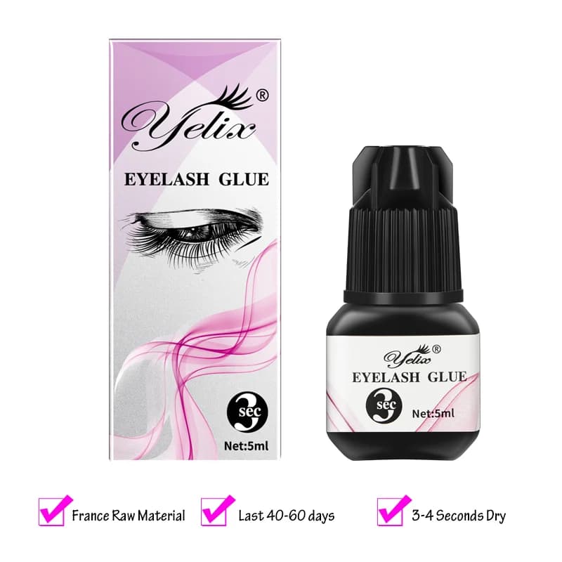 Profesjonell lim for vippeextension 5 ml 3-pakning